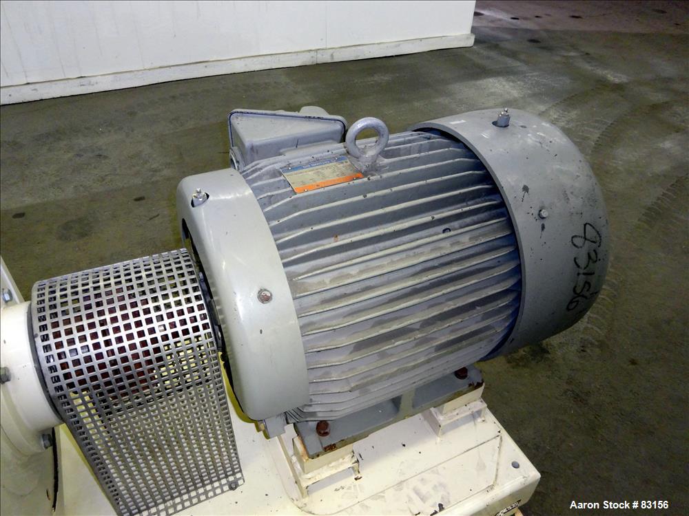 Used Stainless Steel Lipp Inline Continuous Rotor/Stator Shear Force Mixer