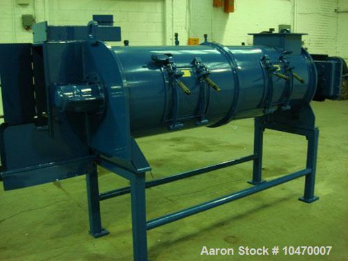 Used Littleford Model KM 600 D Carbon Steel Continuous Mixer