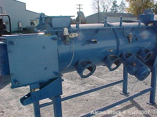 Used Littleford Model KM 600 D Carbon Steel Continuous Mixer