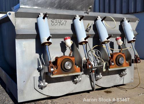 Used Dual Shaft Continuous Screw Blender