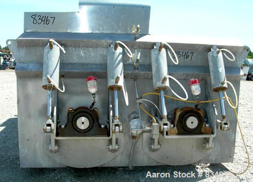 Used Dual Shaft Continuous Screw Blender