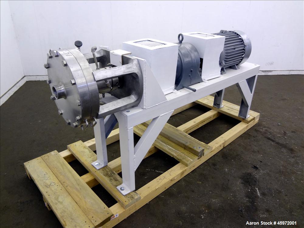 Used Oakes Continuous Mixer, Model 14MH0A, 304 Stainless Steel.