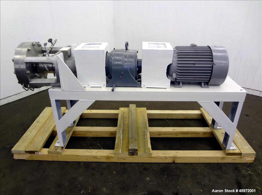 Used Oakes Continuous Mixer, Model 14MH0A, 304 Stainless Steel.