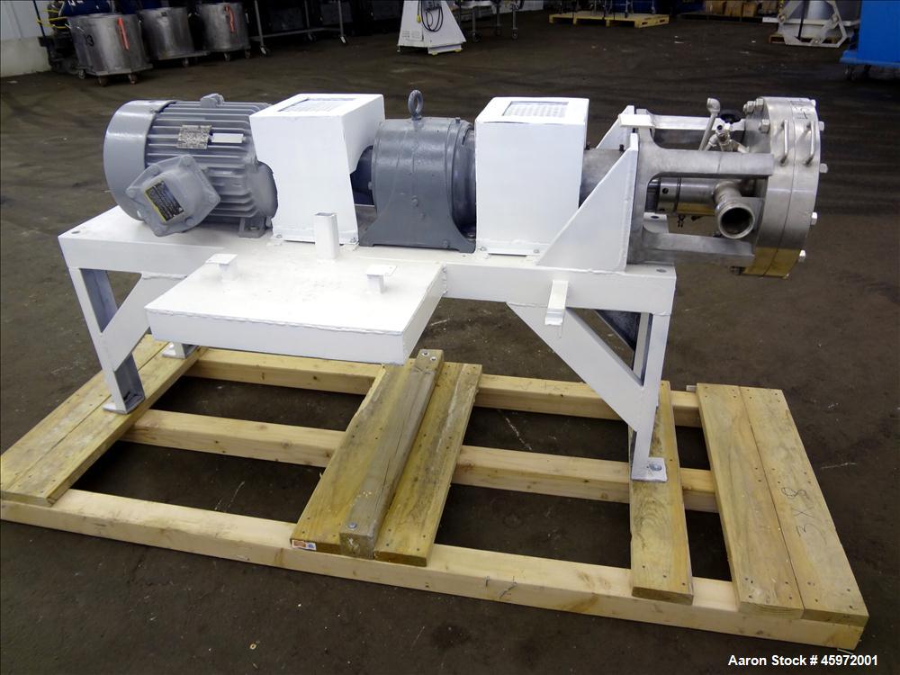 Used Oakes Continuous Mixer, Model 14MH0A, 304 Stainless Steel.