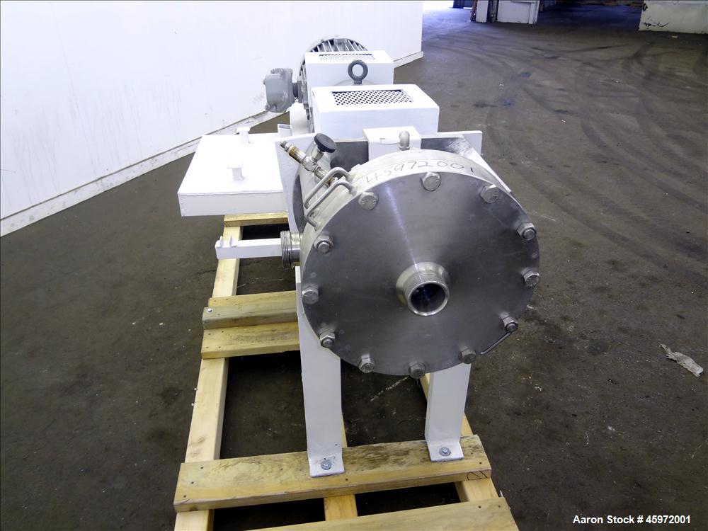 Used Oakes Continuous Mixer, Model 14MH0A, 304 Stainless Steel.