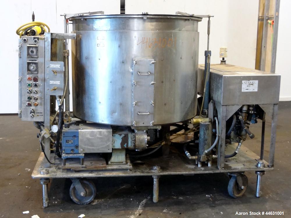 Used Stainless Steel Oakes Hydraulic Continuous Slurry Mixer