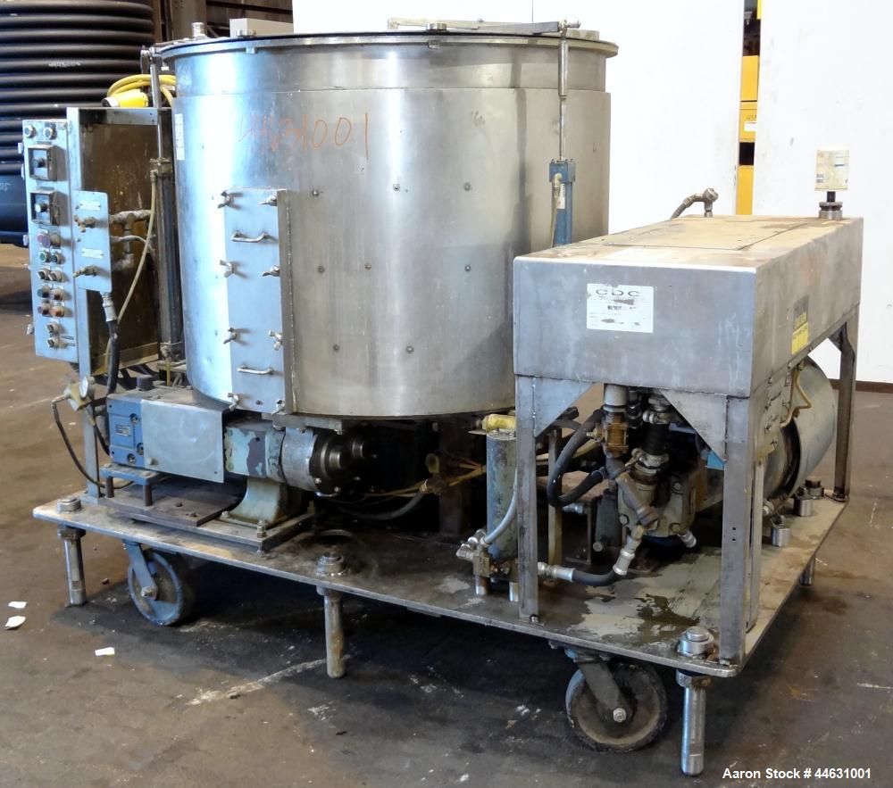 Used Stainless Steel Oakes Hydraulic Continuous Slurry Mixer