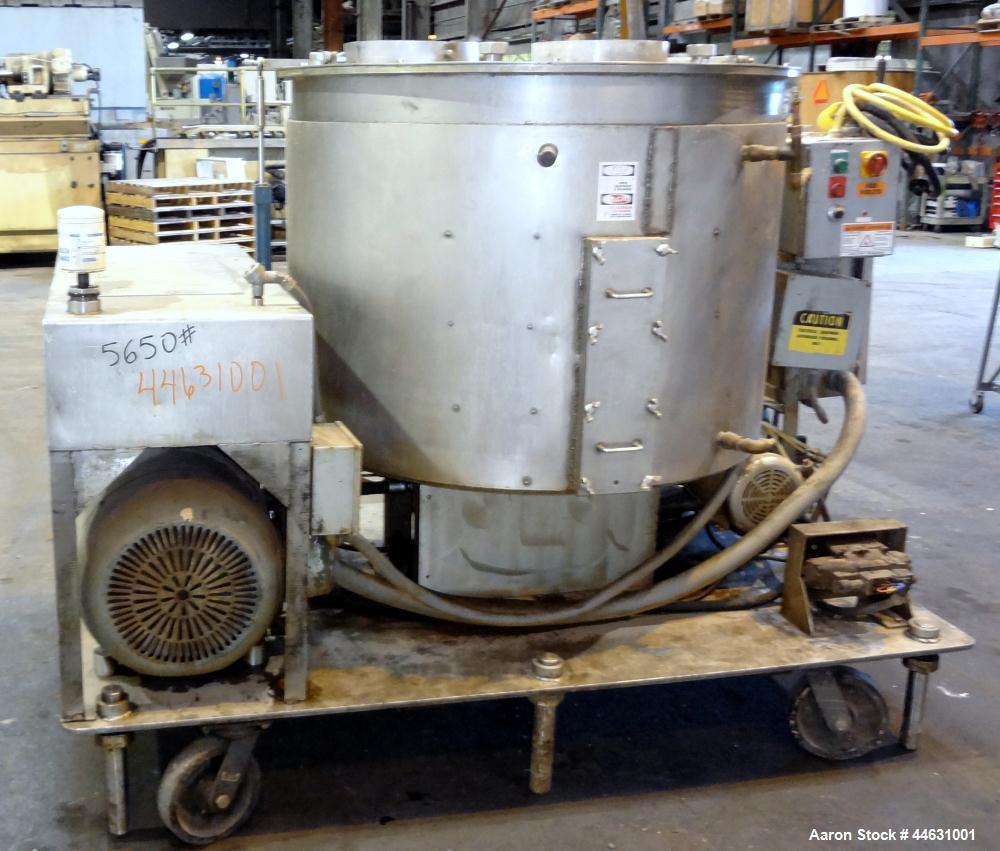 Used Stainless Steel Oakes Hydraulic Continuous Slurry Mixer