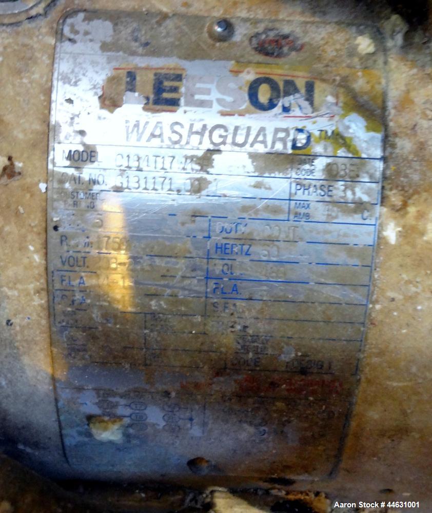 Used Stainless Steel Oakes Hydraulic Continuous Slurry Mixer