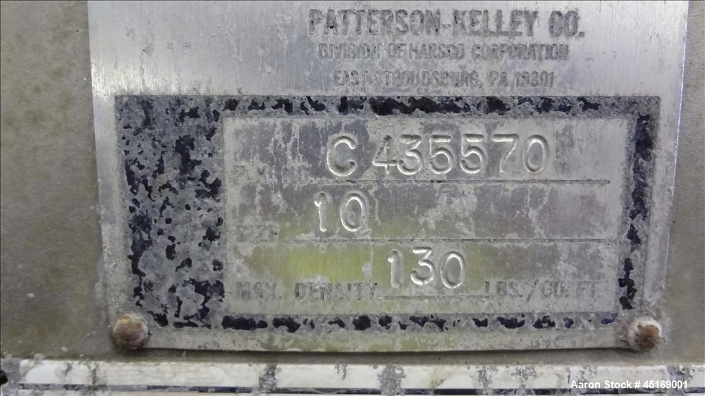 Used Patterson-Kelley Zig Zag Mixer, Model C435570