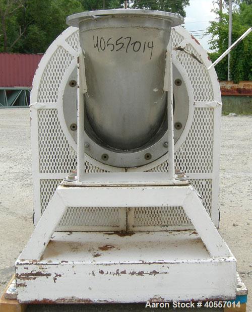 Used Stainless Steel Patterson Kelley Continuous Zig-Zag Blender, model 12"
