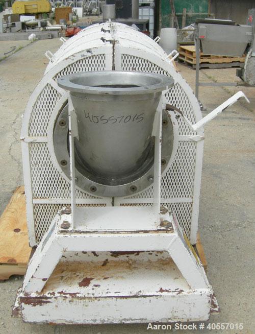 Used Stainless Steel Patterson Kelley Continuous Zig-Zag Blender, model 12"