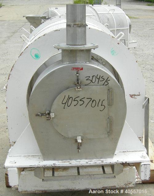 Used Stainless Steel Patterson Kelley Continuous Zig-Zag Blender, model 12"