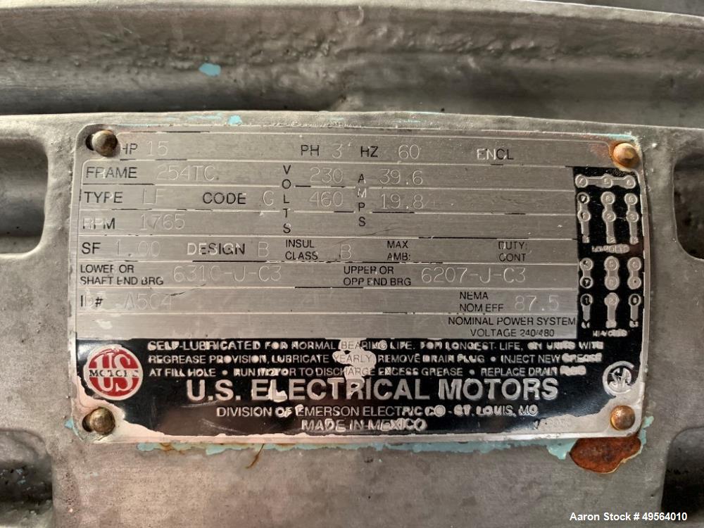 Used Teledyne Readco 6" Continuous Processor, Model P.