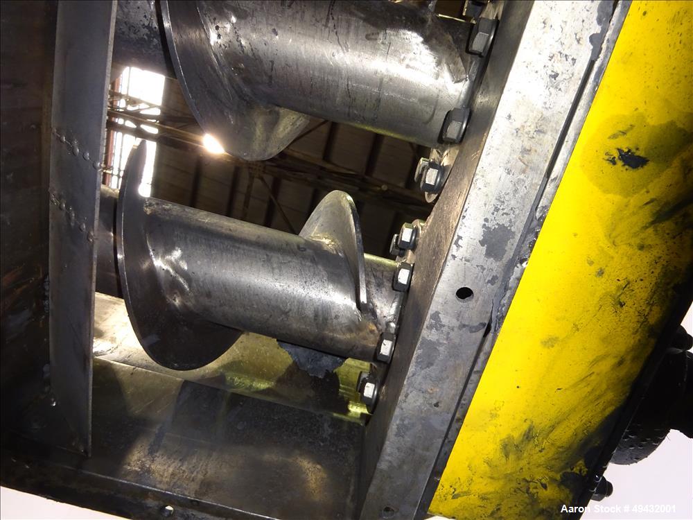 Used S. Howes Jacketed Cooling Conveyor, Model 9TS12-J