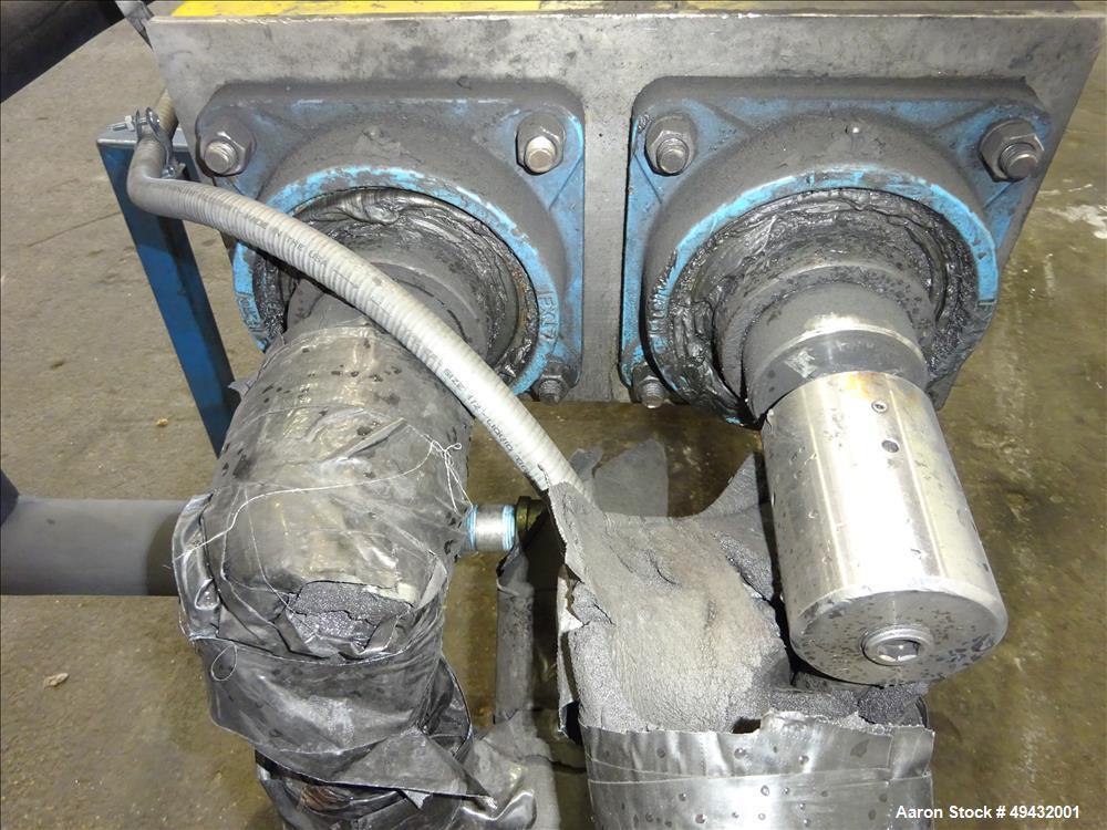 Used S. Howes Jacketed Cooling Conveyor, Model 9TS12-J