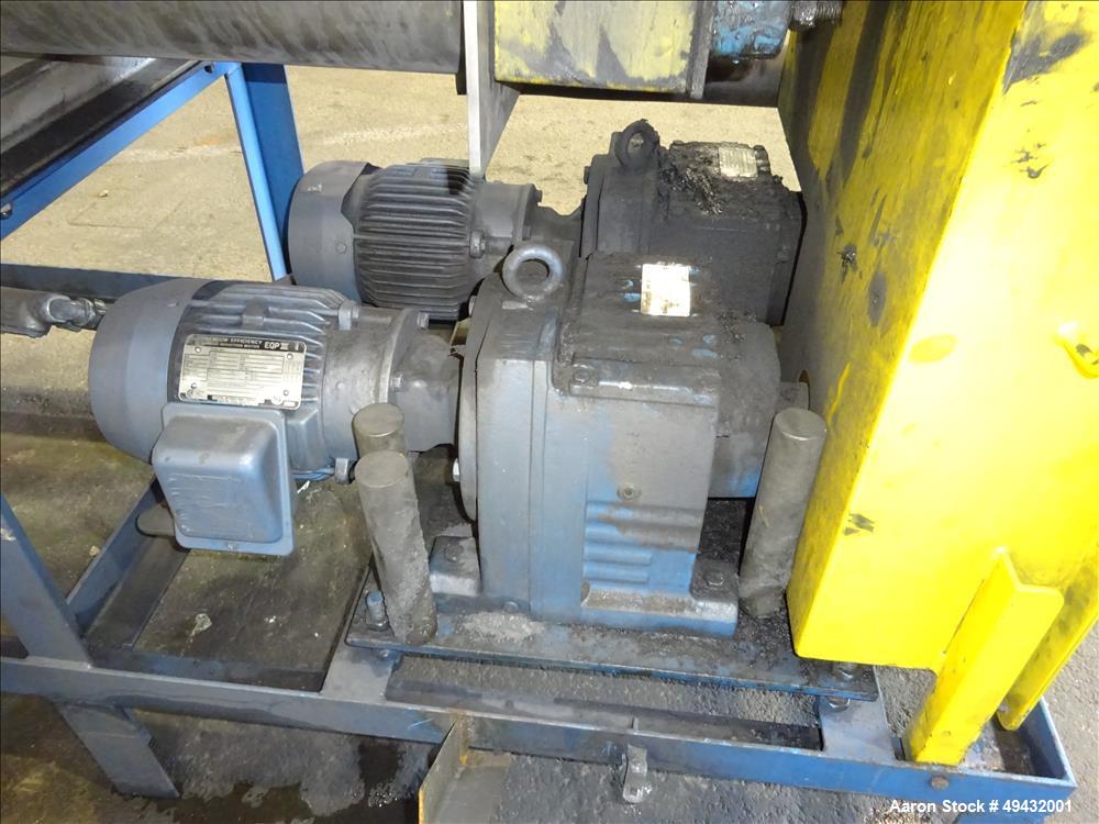 Used S. Howes Jacketed Cooling Conveyor, Model 9TS12-J