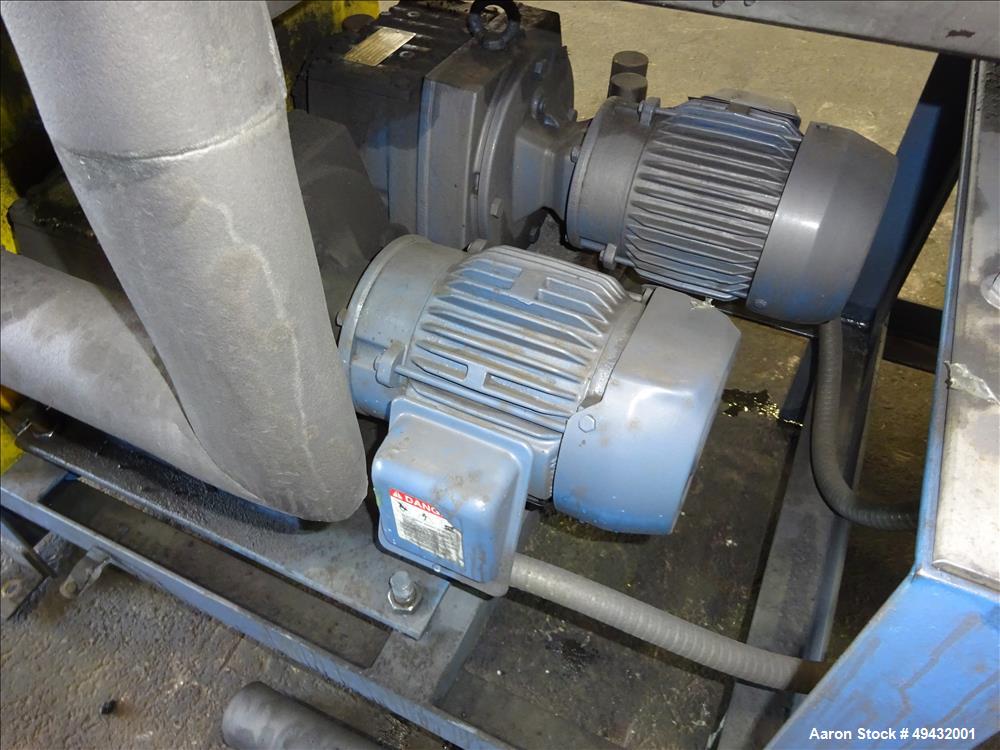 Used S. Howes Jacketed Cooling Conveyor, Model 9TS12-J