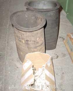 USED: Schugi mixer, type Flexomix 250. Carbon steel construction, rubber lined on product contact parts. (1) 5.9" diameter (150mm dia) product inlet, (1) 9.8" diameter (250mm) product outlet. Belt dr...