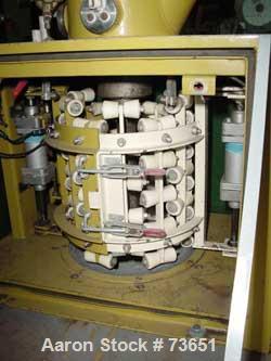 USED: Schugi mixer, type Flexomix 250. Carbon steel construction, rubber lined on product contact parts. (1) 5.9" diameter (150mm dia) product inlet, (1) 9.8" diameter (250mm) product outlet. Belt dr...