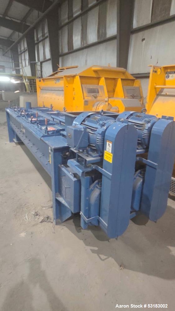 Unused Scott TSM42156 Twin-Shaft Continuous Mixer – 5 TPH Industrial Continuous Paddle Blender