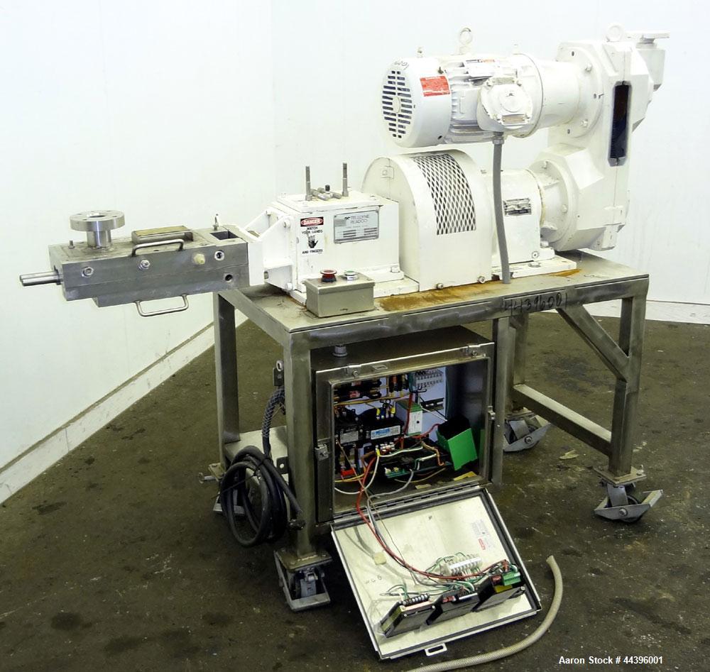 Used Teledyne Readco 2" Twin Shaft Continuous Processor