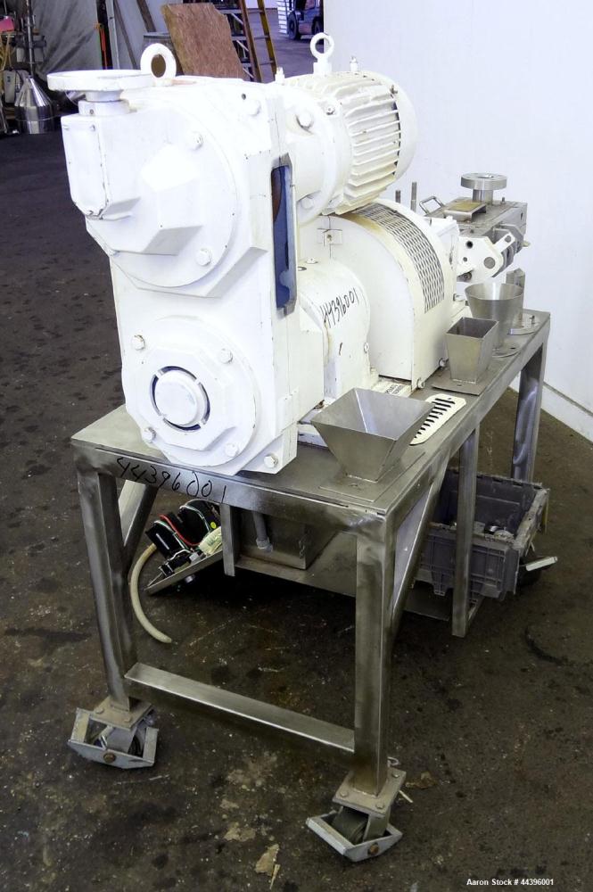 Used Teledyne Readco 2" Twin Shaft Continuous Processor