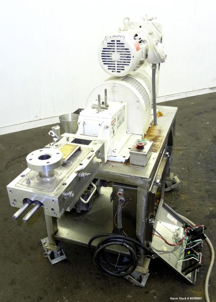 Used Teledyne Readco 2" Twin Shaft Continuous Processor