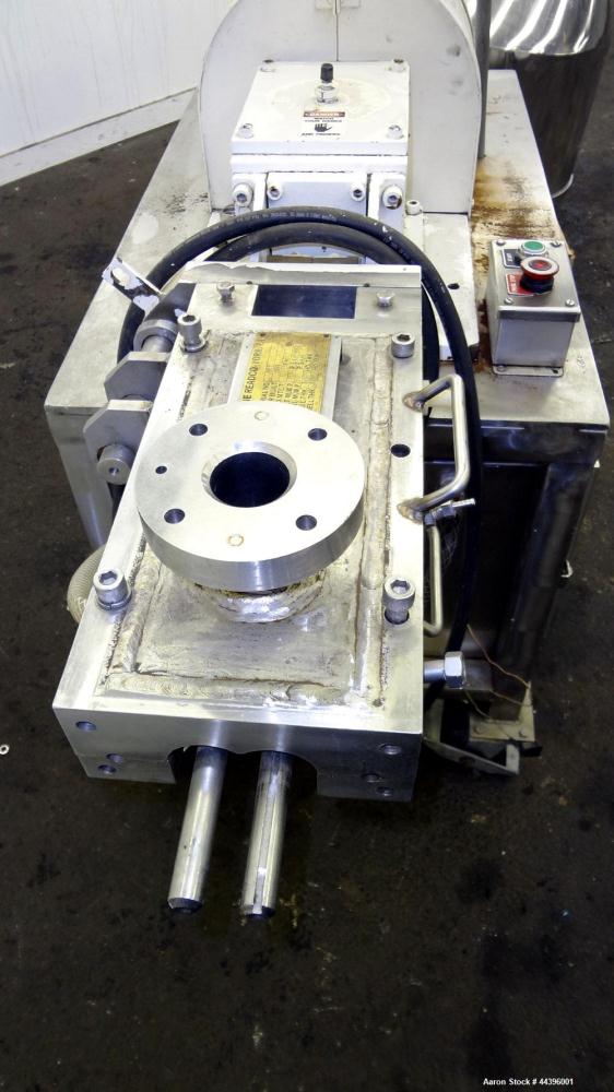 Used Teledyne Readco 2" Twin Shaft Continuous Processor