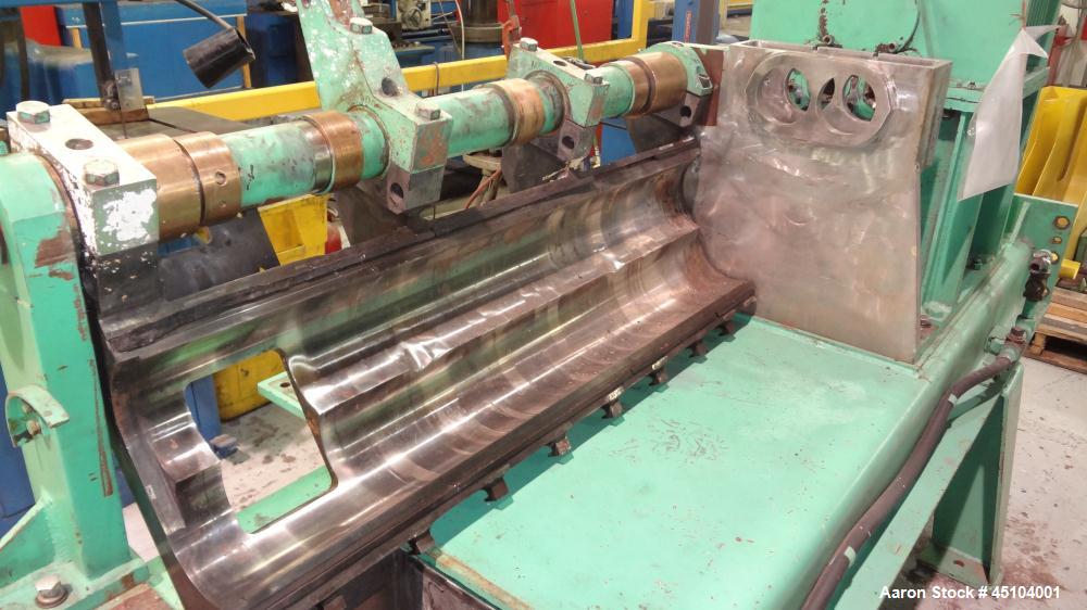 Used Stainless Steel Teledyne Readco 6” Twin Shaft Continuous Processor