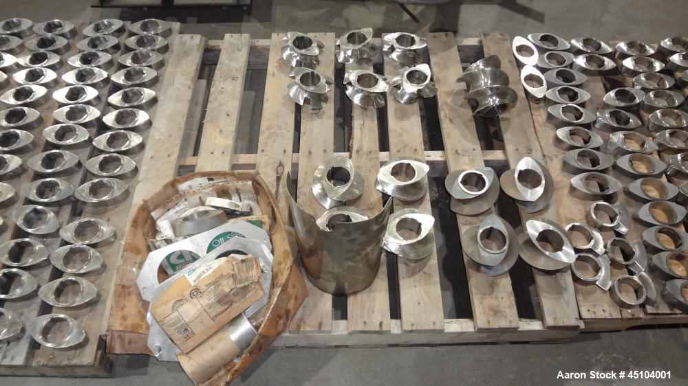 Used Stainless Steel Teledyne Readco 6” Twin Shaft Continuous Processor