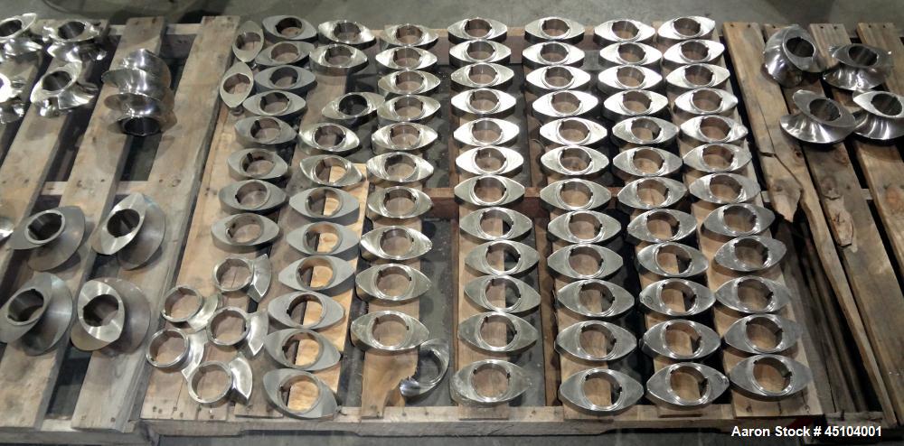 Used Stainless Steel Teledyne Readco 6” Twin Shaft Continuous Processor