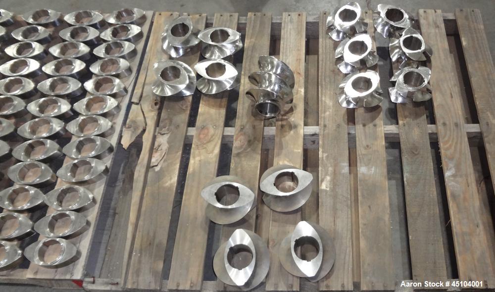 Used Stainless Steel Teledyne Readco 6” Twin Shaft Continuous Processor