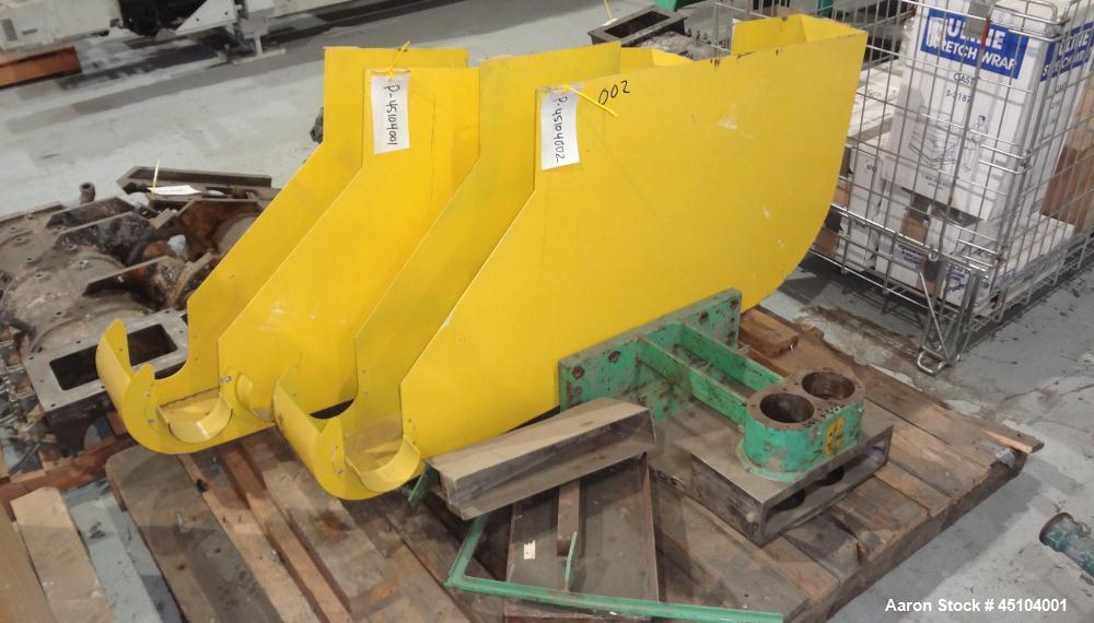 Used Stainless Steel Teledyne Readco 6” Twin Shaft Continuous Processor