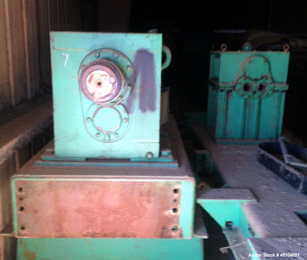 Used Stainless Steel Teledyne Readco 6” Twin Shaft Continuous Processor