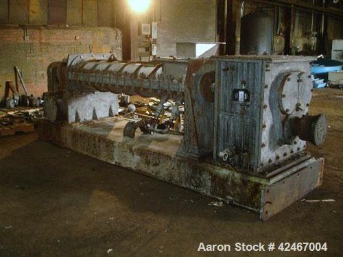 Used Teledyne Readco Continuous Compounder Processor – 28" x 97" Barrel, 125 HP Motor