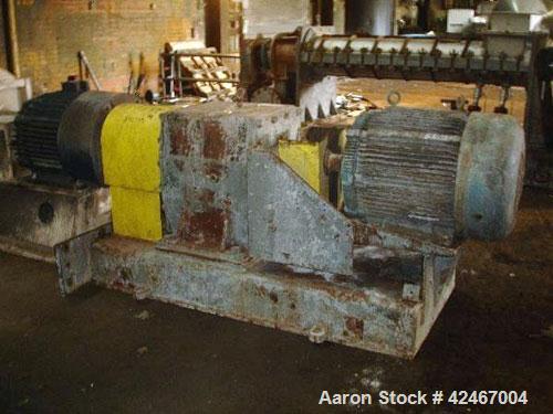 Used Teledyne Readco Continuous Compounder Processor – 28" x 97" Barrel, 125 HP Motor