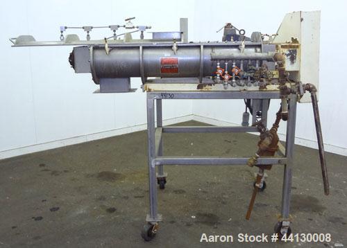 Used Stainless Steel Wenger Continuous Liquid Blend Mixer, Model 28827-003