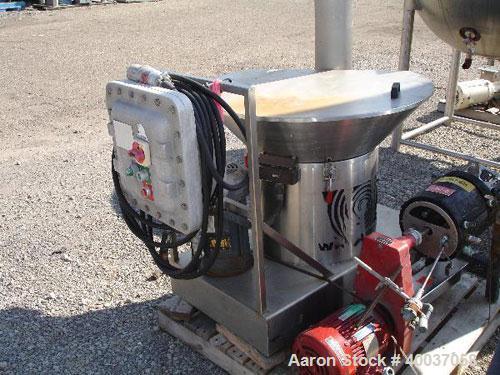 Used Stainless Steel Whirlwind Blend, Sift, Grind, Convey and Dump Mixer