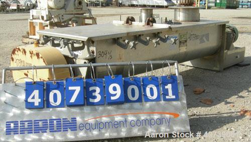 Used Young Industries Multi-Shaft Continuous Mixer, model 12INX72IN