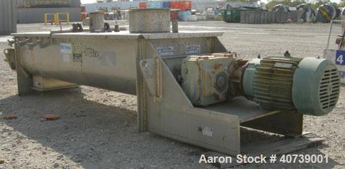 Used Young Industries Multi-Shaft Continuous Mixer, model 12INX72IN