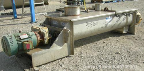 Used Young Industries Multi-Shaft Continuous Mixer, model 12INX72IN