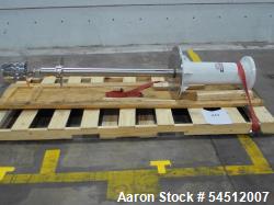 Unused- Admix Tote Base Mixer, Model Rotosolver. 40 HP. Stainless steel. Model250RS175:Shaft speed 1750 rpmMotor: 40HP, 1750...