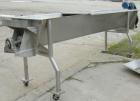 Used Continuous screw mixer, 316 stainless steel. 9