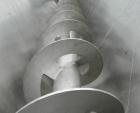 Used Continuous screw mixer, 316 stainless steel. 9