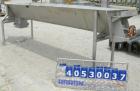 Used Continuous Screw/Paddle Mixer, 316 stainless steel. 9