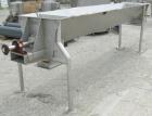 Used Continuous Screw/Paddle Mixer, 316 stainless steel. 9