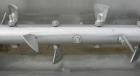 Used Continuous Screw/Paddle Mixer, 316 stainless steel. 9