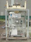 Used Arde Barinco Continuous Inline Mixing System consisting of: (1) Arde Barinco Dispershear mixer, model D6000, 316 stainless steel. Approximately 6 to 75 gallons per minute, 1 to 350 pounds an hou...