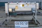 Used Stainless Steel Brown International Corp Twin Shaft Paddle Style Continuous Mixer, Model 1000